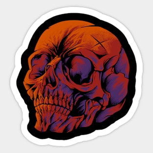 Skull Reborn Sticker